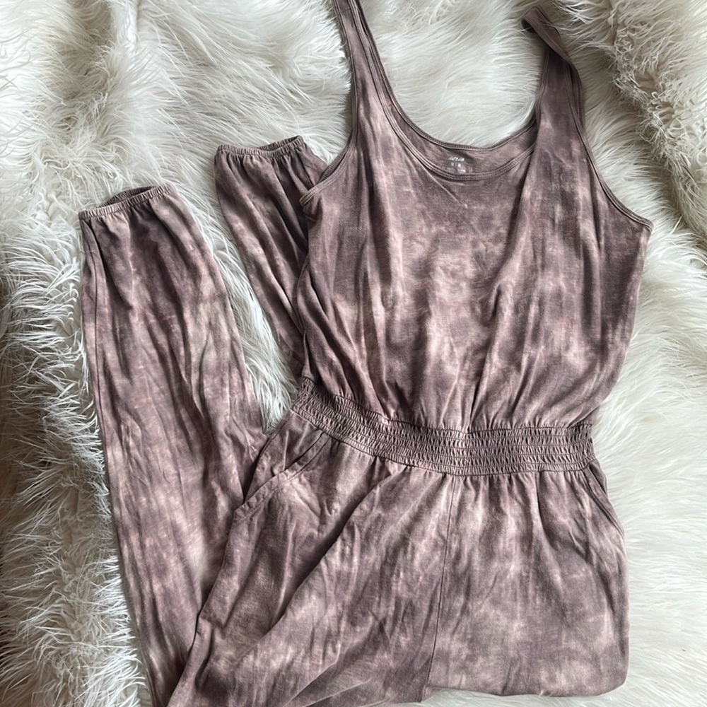 aerie jogger jumpsuit
